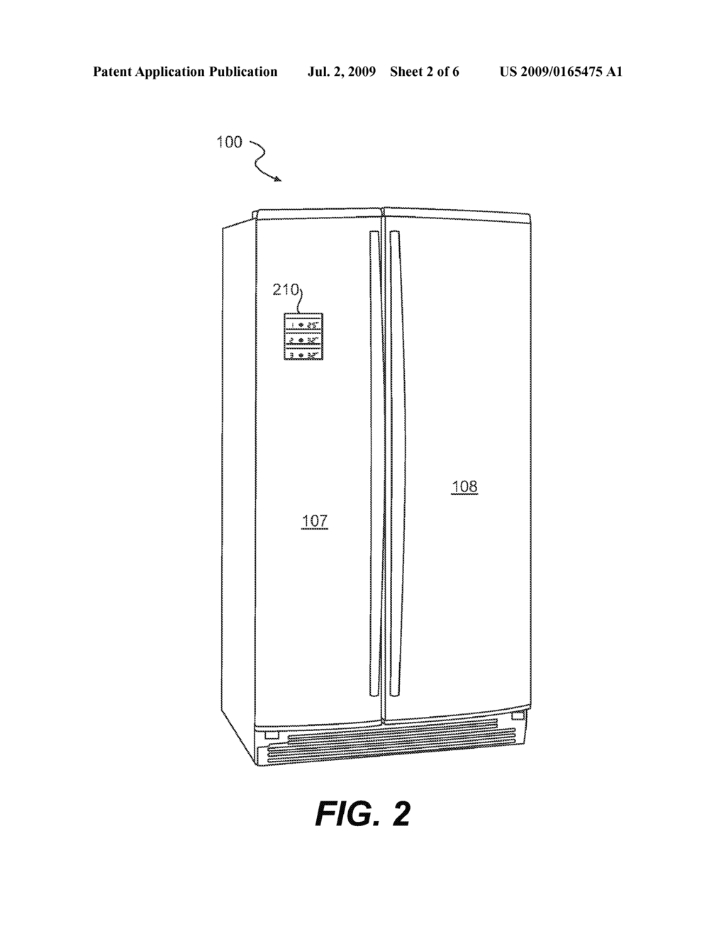 ICEBOX WITH EXTERNAL CONTROLS AND TEMPERATURE DISPLAY - diagram, schematic, and image 03