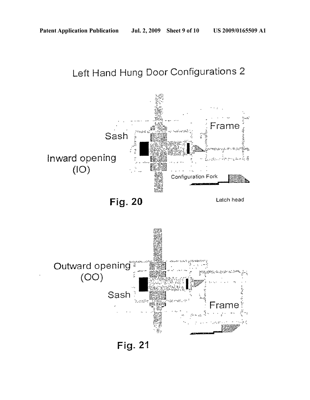 Multi Point Door Lock Assembly - diagram, schematic, and image 10