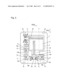 ANGULAR VELOCITY SENSOR, METHOD OF MANUFACTURING THE SAME, AND ELECTRONIC DEVICE USING THE ANGULAR VELOCITY SENSOR diagram and image