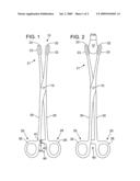 Pliers device for changing light bulb in physically constrained location diagram and image