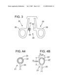 Pliers device for changing light bulb in physically constrained location diagram and image