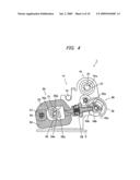 THREADING TENSIONING DEVICE OF SEWING MACHINE diagram and image