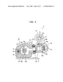 THREADING TENSIONING DEVICE OF SEWING MACHINE diagram and image