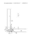 FOLDABLE AND REMOVABLE SIDE TABLE FOR BBQ GRILL diagram and image