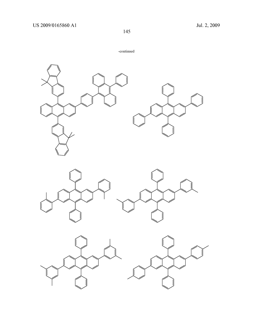 Electroluminescent device using electroluminescent compounds - diagram, schematic, and image 147