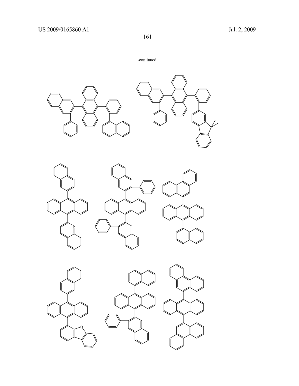 Electroluminescent device using electroluminescent compounds - diagram, schematic, and image 163