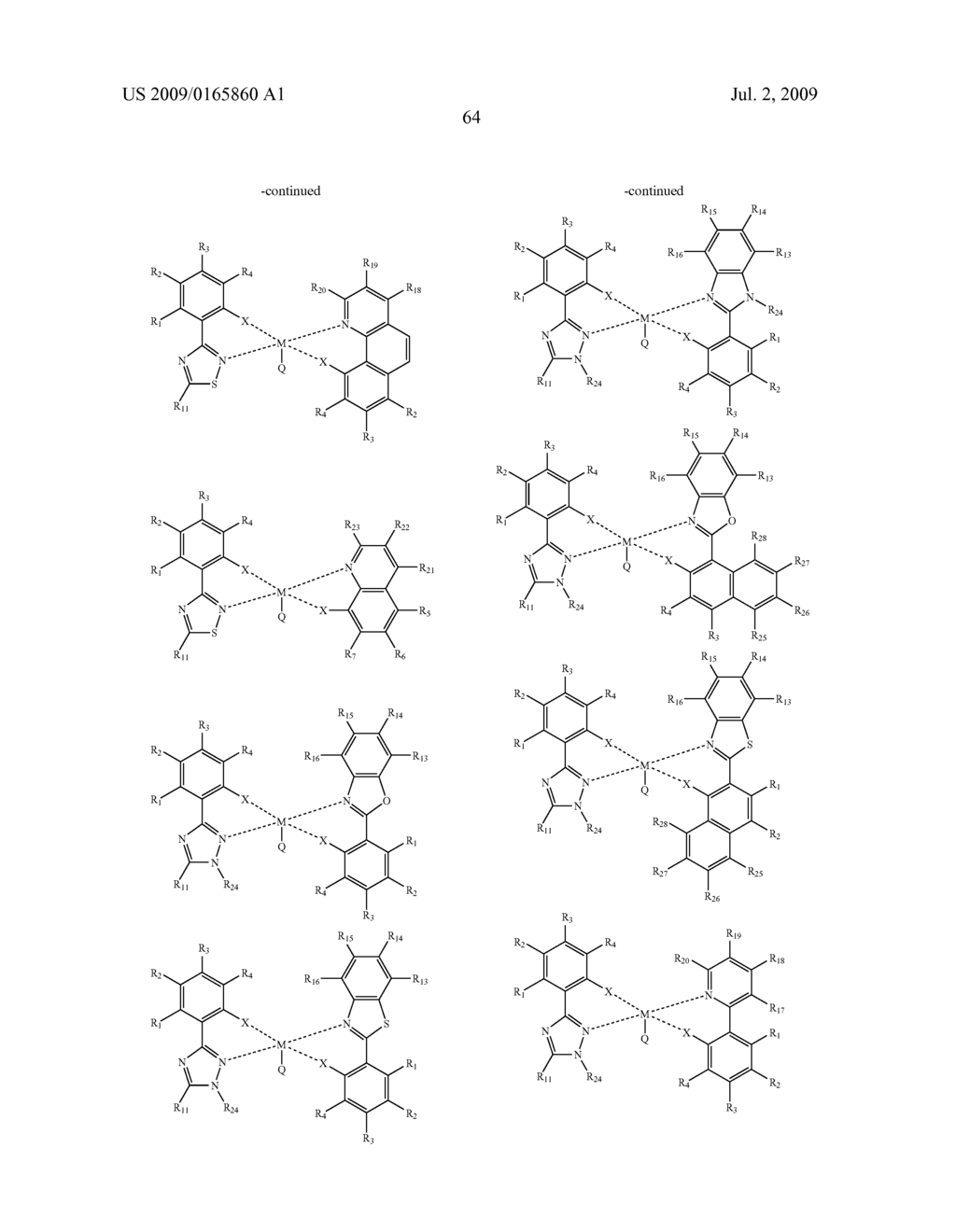 Electroluminescent device using electroluminescent compounds - diagram, schematic, and image 66