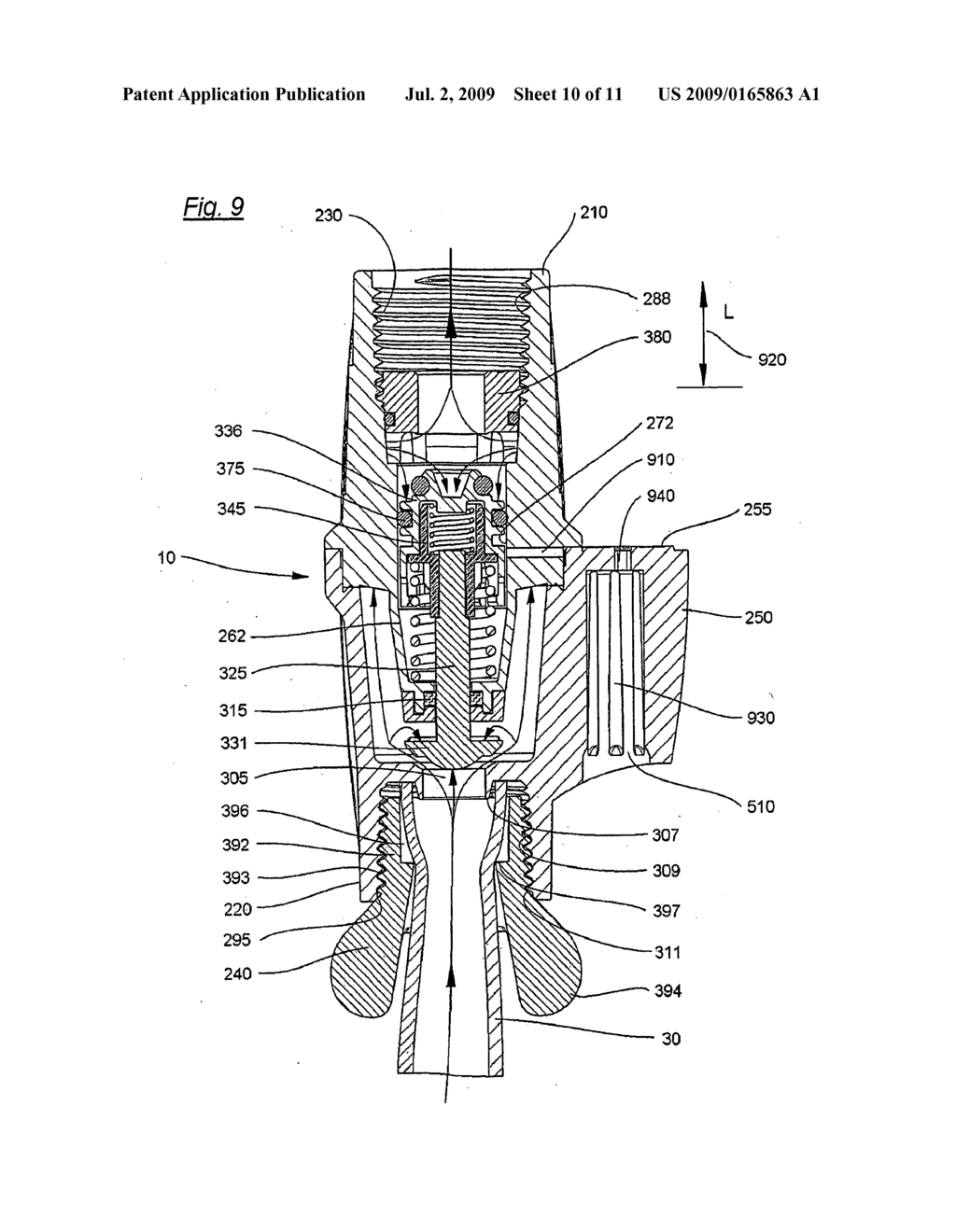 FLUID PRESSURE REGULATOR WITH NO-DRAIN VALVE - diagram, schematic, and image 11