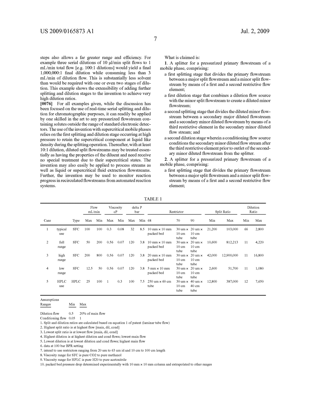 Variable ratio flow splitter for a flowstream - diagram, schematic, and image 11