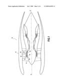 AIR-OIL HEAT EXCHANGER PLACED AT THE LOCATION OF THE AIR SEPARATOR NOSE OF A TURBOJET, AND A TURBOJET INCLUDING SUCH AN AIR-OIL HEAT EXCHANGER diagram and image