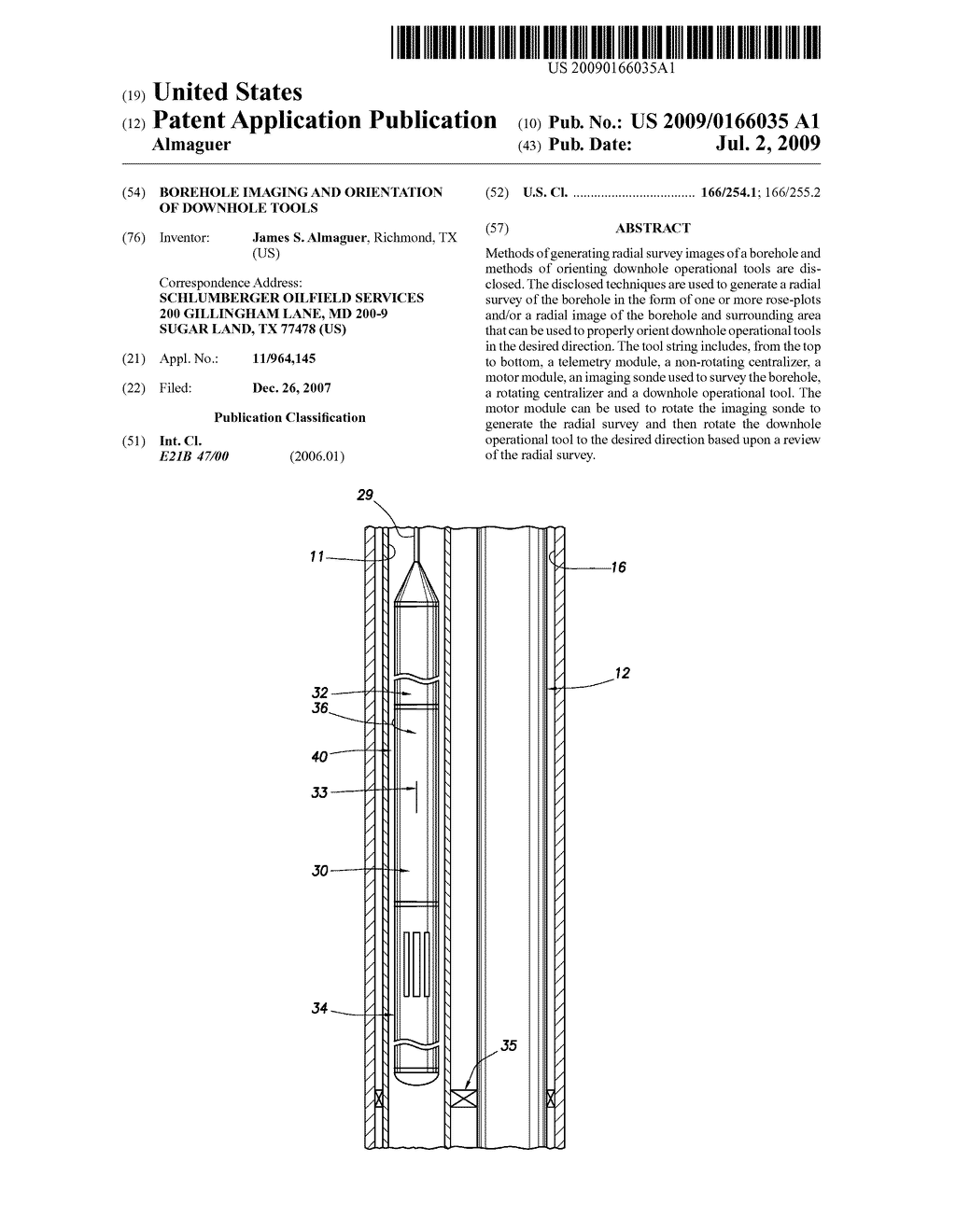 Borehole Imaging and Orientation of Downhole Tools - diagram, schematic, and image 01