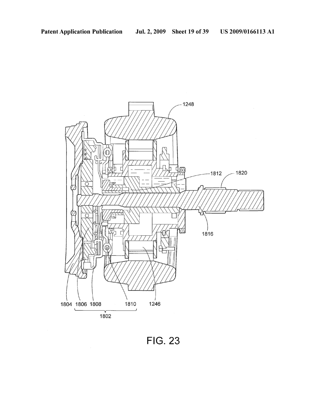 Hybrid Vehicle Having Engagable Clutch Assembly Coupled Between Engine And Traction Motor - diagram, schematic, and image 20