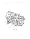 Hybrid Vehicle Having Power Assembly Arranged Transversely In Engine Compartment diagram and image