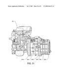 Hybrid Vehicle Having Power Assembly Arranged Transversely In Engine Compartment diagram and image