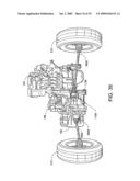 Hybrid Vehicle Having Power Assembly Arranged Transversely In Engine Compartment diagram and image