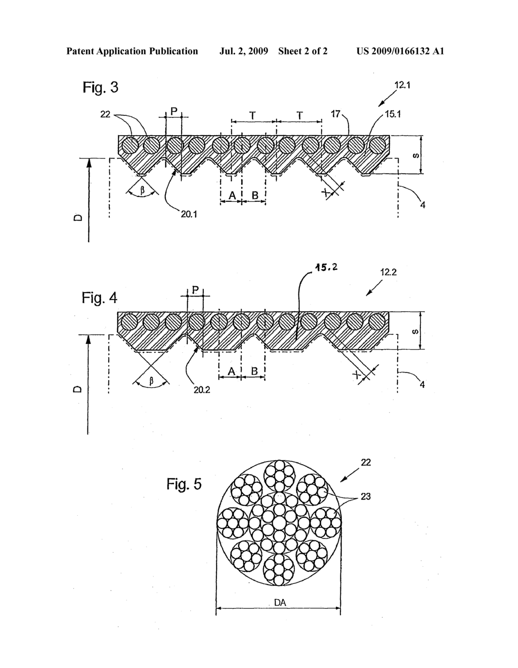 Elevator System Having a Flat Belt with Wedge-Shaped Ribs - diagram, schematic, and image 03