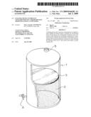 FLOATING DEVICE TO PREVENT CONTAMINATION OF A LIQUID OR PASTY MEDIUM PLACED IN A CONTAINER diagram and image