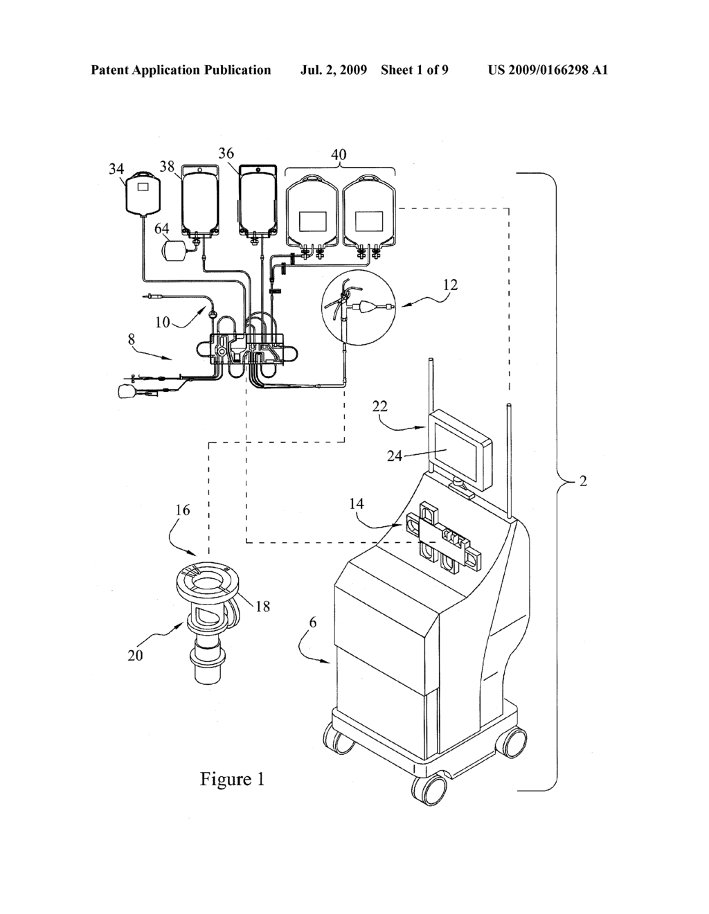 Methods And Apparatus For Controlled Addition Of Solutions To Blood Components - diagram, schematic, and image 02