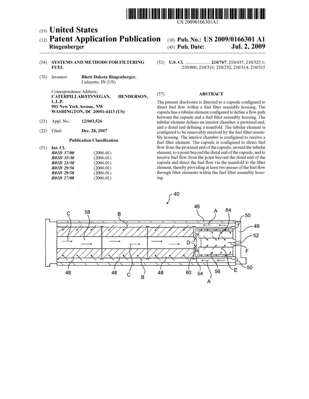 Systems and methods for filtering fuel - diagram, schematic, and image 01