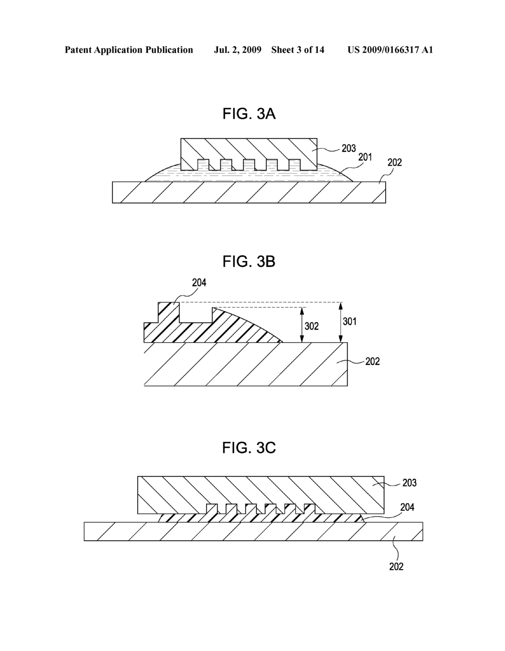 METHOD OF PROCESSING SUBSTRATE BY IMPRINTING - diagram, schematic, and image 04