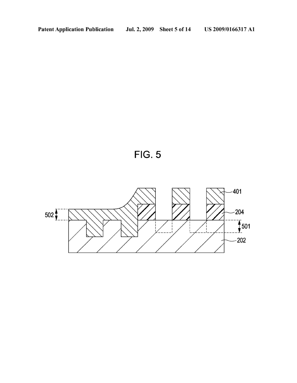 METHOD OF PROCESSING SUBSTRATE BY IMPRINTING - diagram, schematic, and image 06