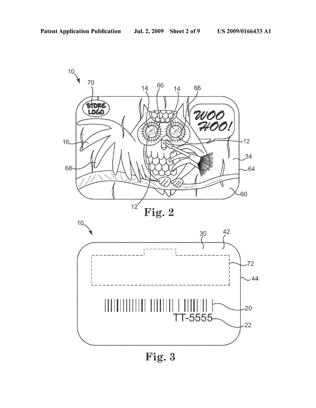 TRANSACTION CARD WITH ENCLOSED CHAMBER - diagram, schematic, and image 03