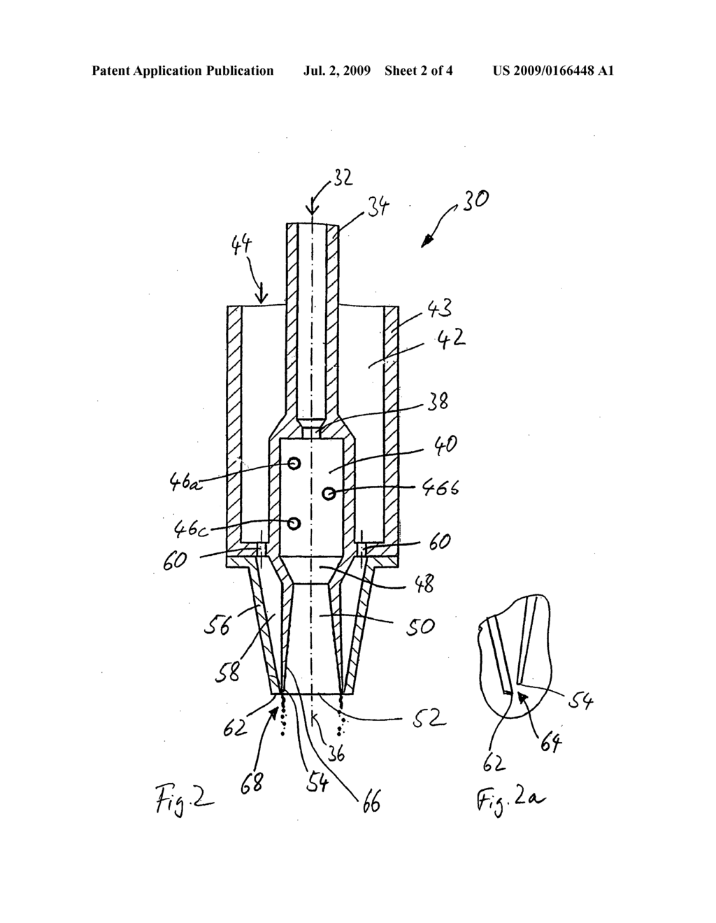 Atomizing Nozzle for Two Substances - diagram, schematic, and image 03