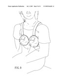 Device for simulating breast-feeding diagram and image
