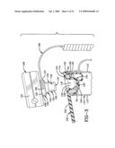 DEVICE FOR DISPLAY ITEM INCLUDING CENTERING MECHANISM diagram and image