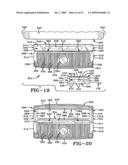 DEVICE FOR DISPLAY ITEM INCLUDING CENTERING MECHANISM diagram and image