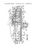 DEVICE FOR DISPLAY ITEM INCLUDING CENTERING MECHANISM diagram and image