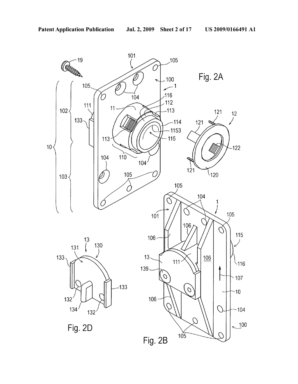 Hanging device for Displaying Merchandise - diagram, schematic, and image 03