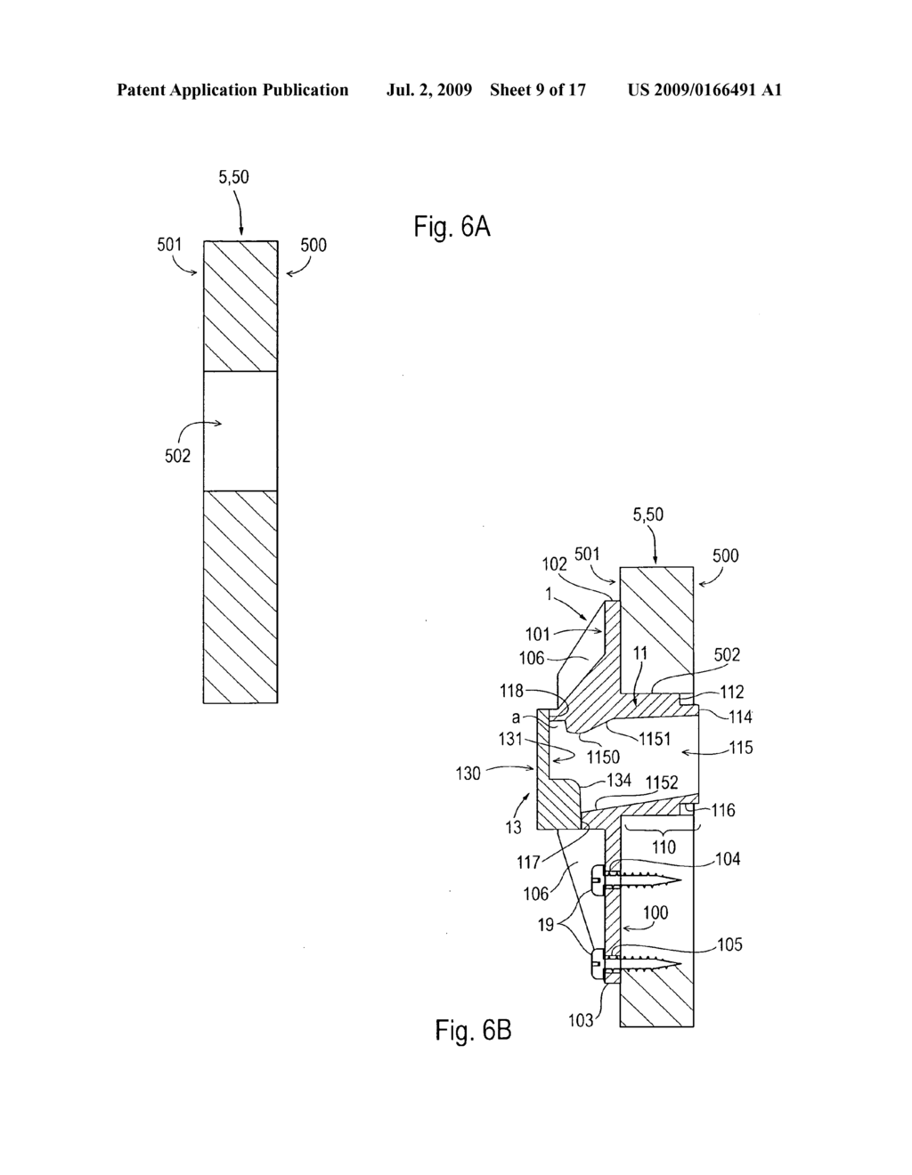 Hanging device for Displaying Merchandise - diagram, schematic, and image 10