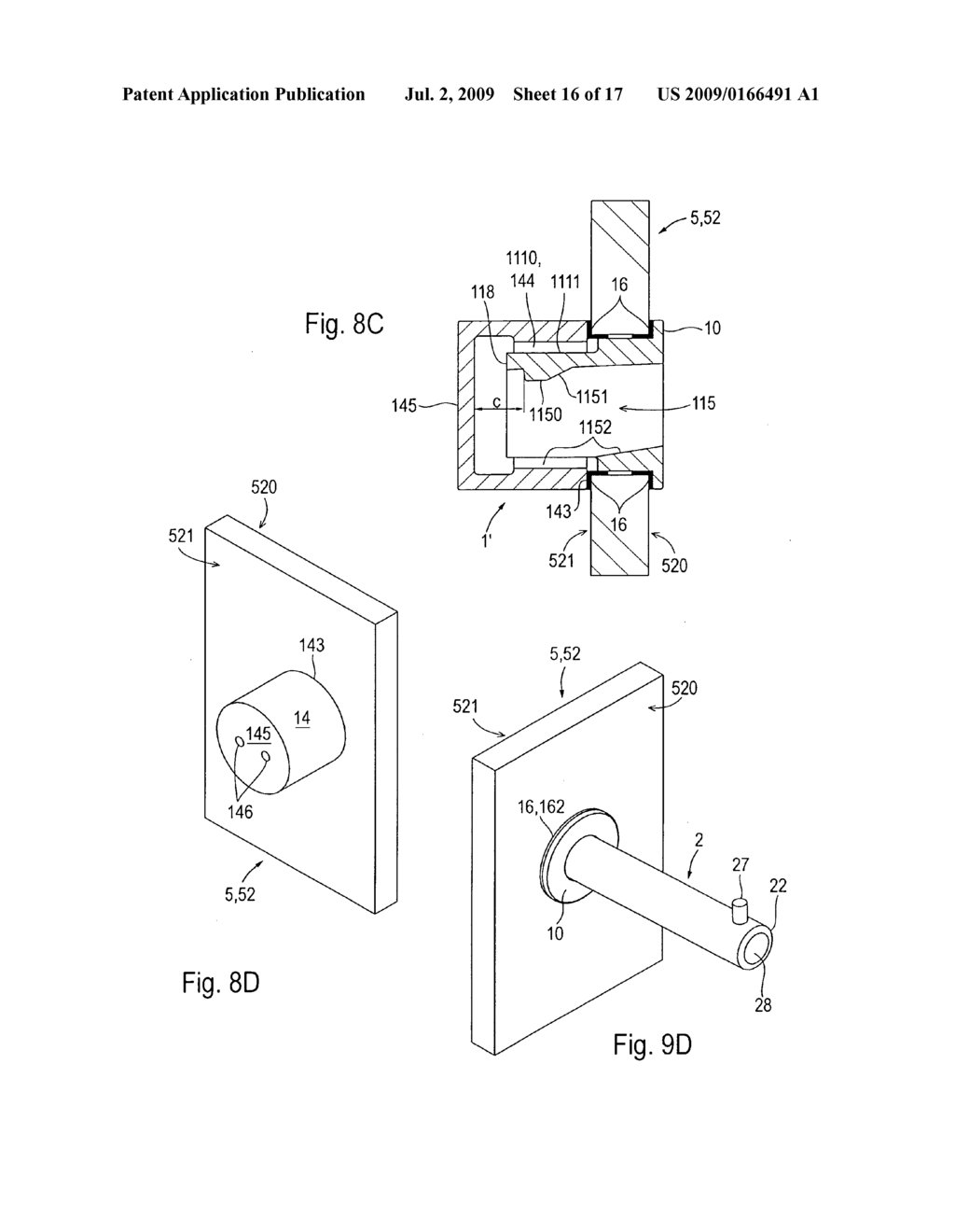 Hanging device for Displaying Merchandise - diagram, schematic, and image 17