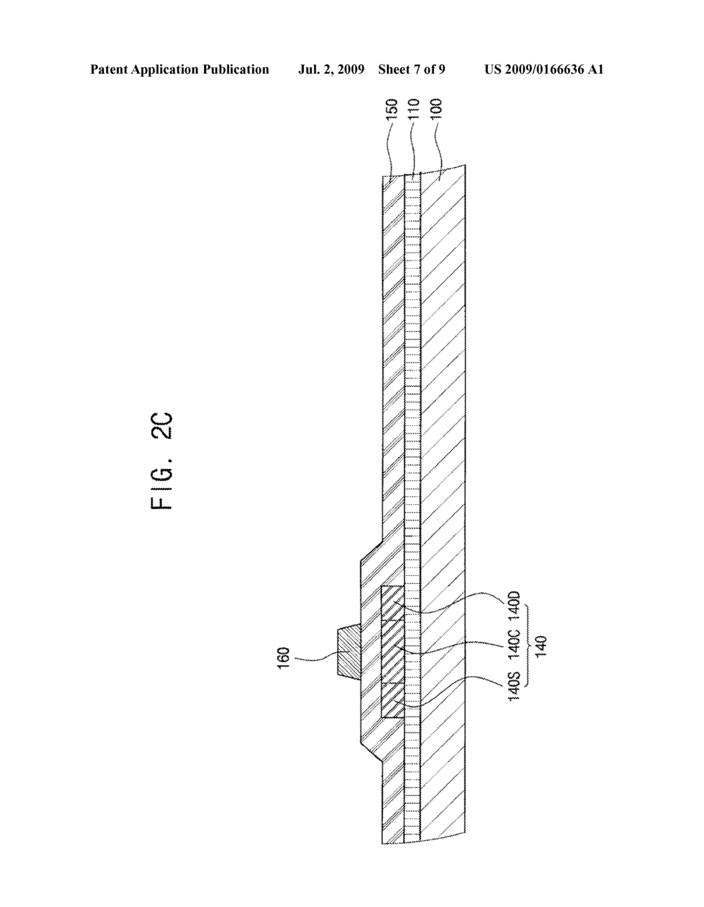 THIN FILM TRANSISTOR, METHOD OF FABRICATING THE SAME, AND ORGANIC LIGHT EMITTING DIODE DISPLAY DEVICE HAVING THE TFT - diagram, schematic, and image 08