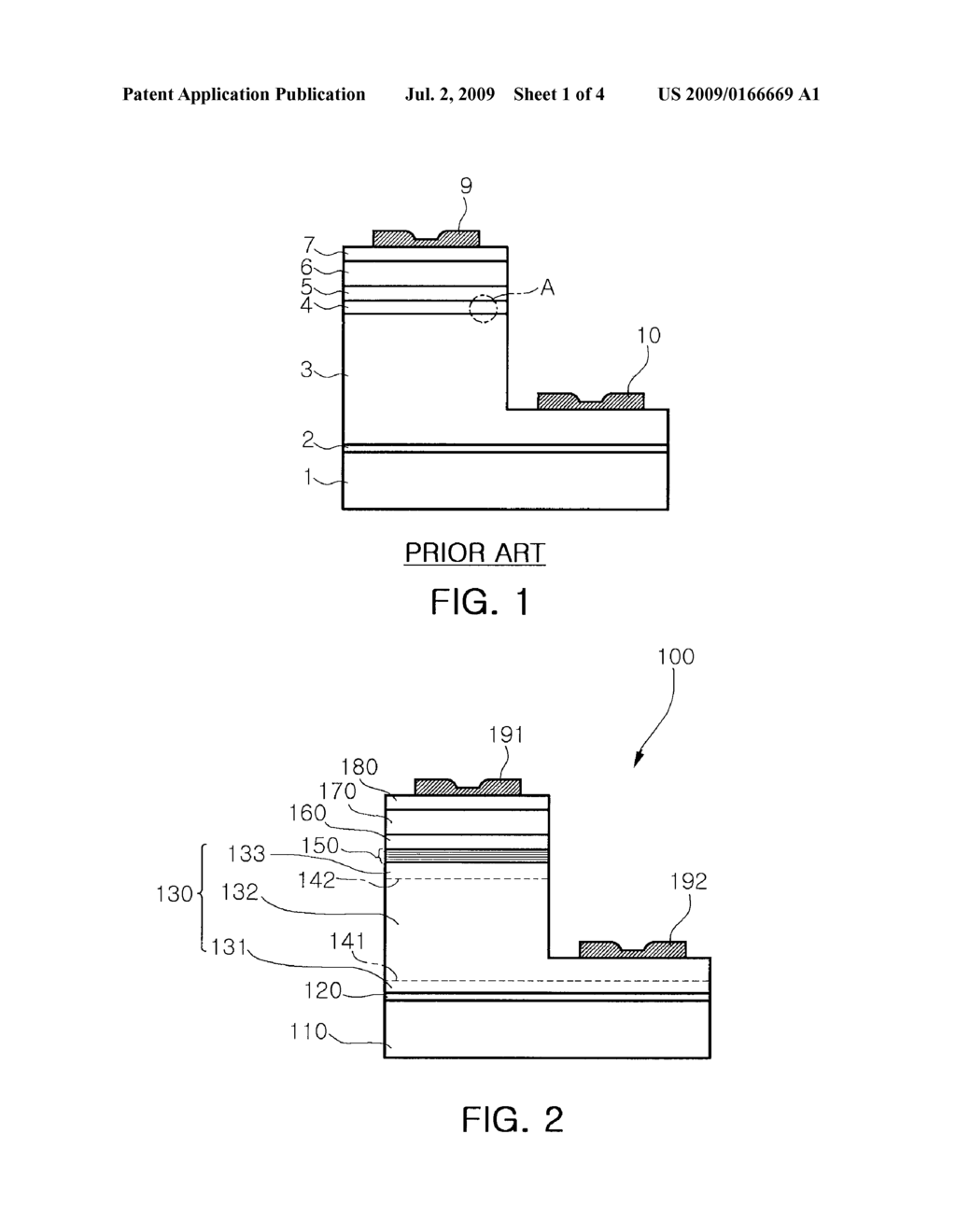 NITRIDE SEMICONDUCTOR LIGHT EMITTING DEVICE AND METHOD OF MANUFACTURING THE SAME - diagram, schematic, and image 02