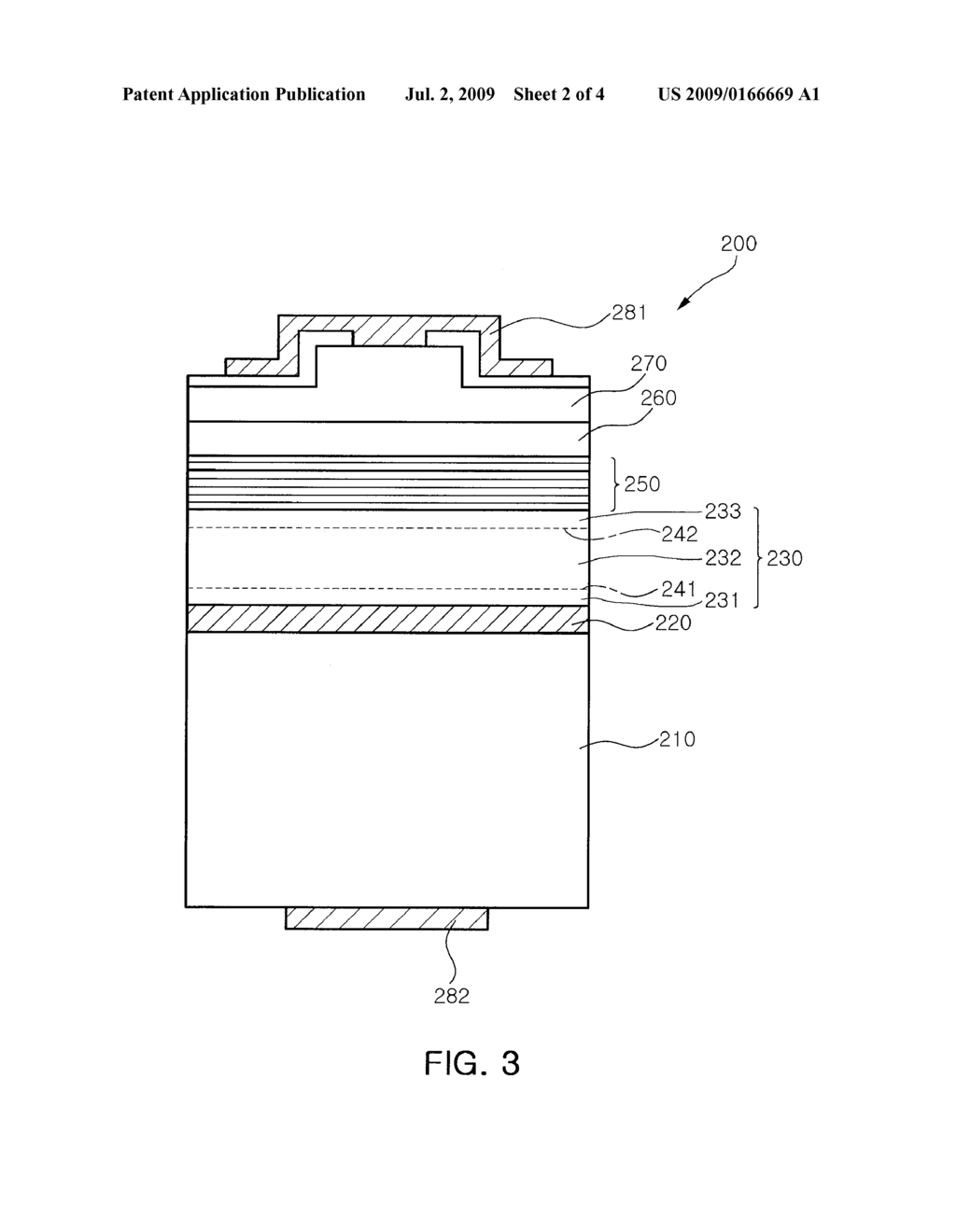 NITRIDE SEMICONDUCTOR LIGHT EMITTING DEVICE AND METHOD OF MANUFACTURING THE SAME - diagram, schematic, and image 03