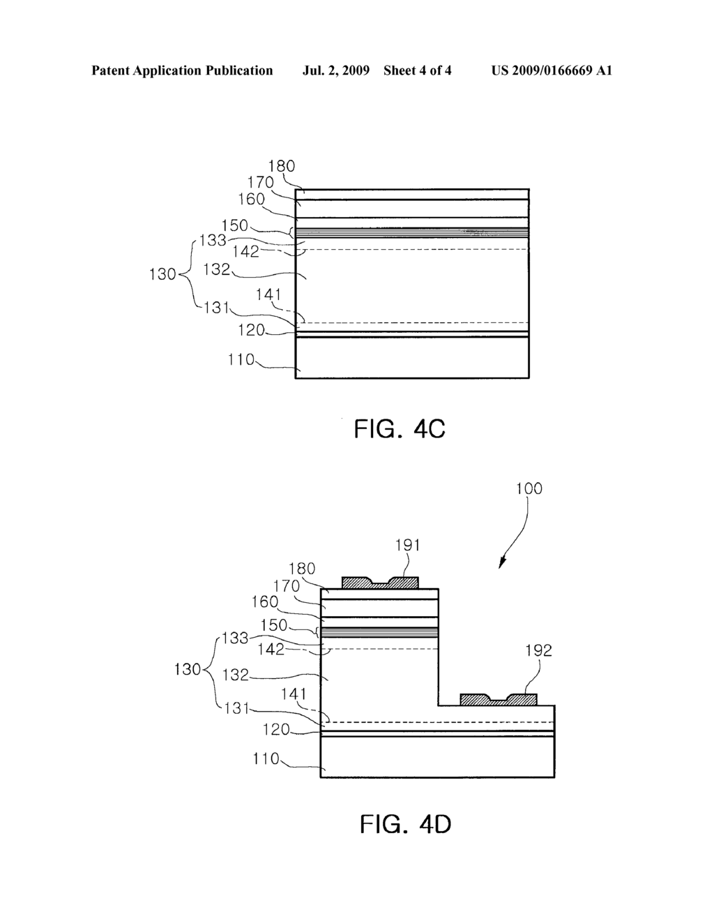 NITRIDE SEMICONDUCTOR LIGHT EMITTING DEVICE AND METHOD OF MANUFACTURING THE SAME - diagram, schematic, and image 05