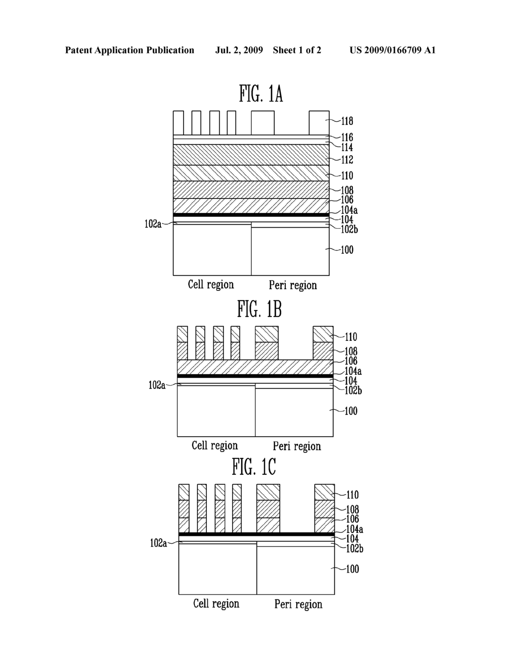 Flash Memory Device and Method of Fabricating the Same - diagram, schematic, and image 02