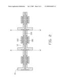 SEMICONDUCTOR UNIT WHICH INCLUDES MULTIPLE CHIP PACKAGES INTEGRATED TOGETHER diagram and image