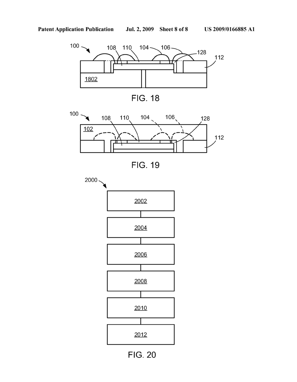 INTEGRATED CIRCUIT PACKAGE WITH IMPROVED CONNECTIONS - diagram, schematic, and image 09