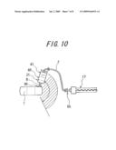 Method and Device For Extruding Strip-Shaped Member diagram and image