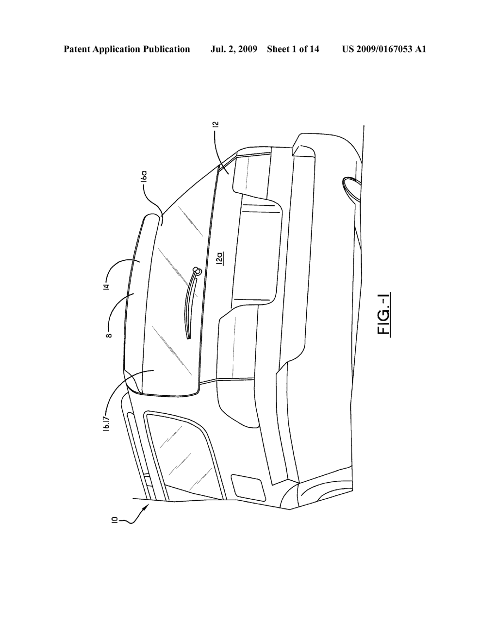 TAILGATE SPOILER WITH INTEGRATED ROTATING HINGE COVER - diagram, schematic, and image 02