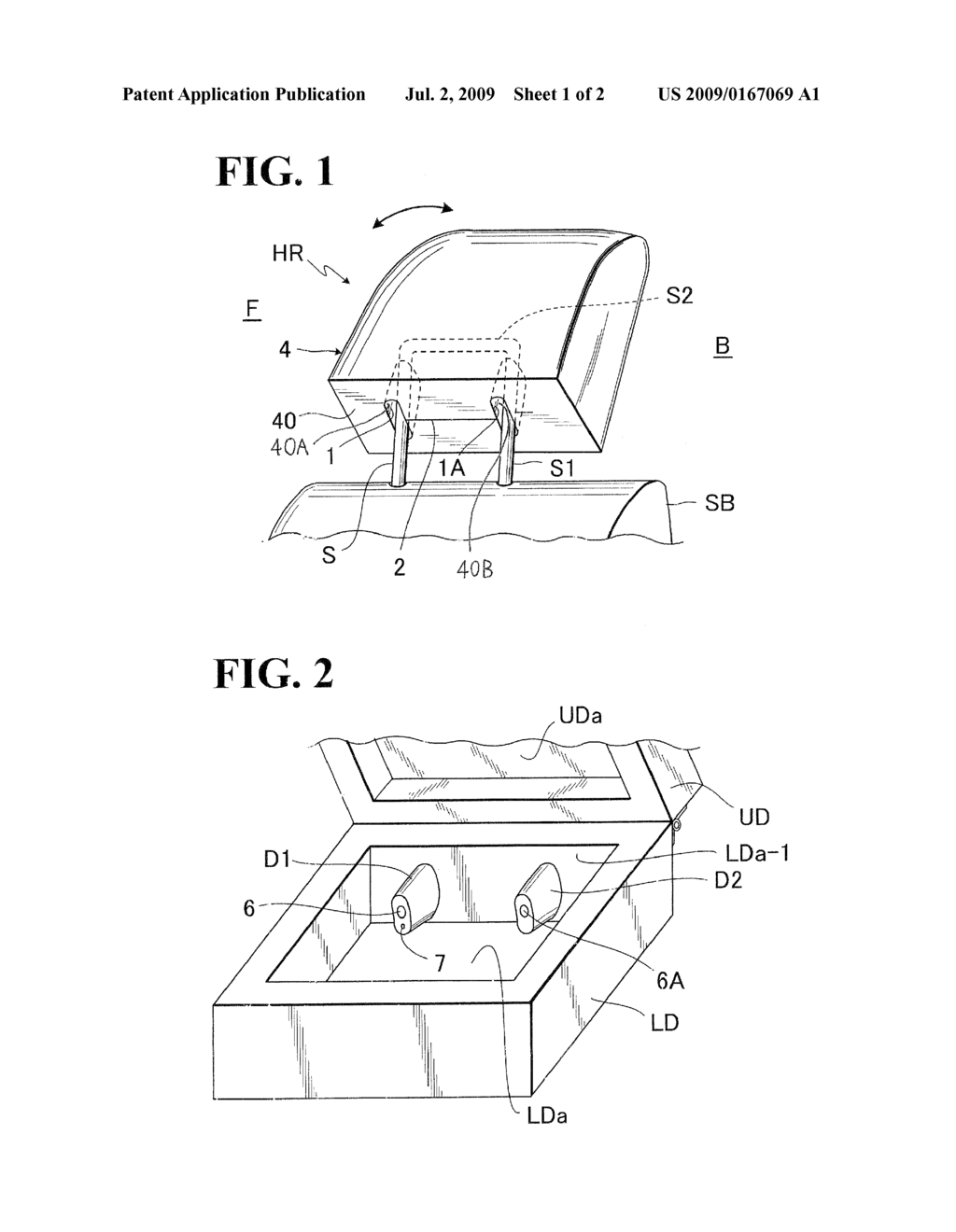 INCLINABLE HEADREST - diagram, schematic, and image 02