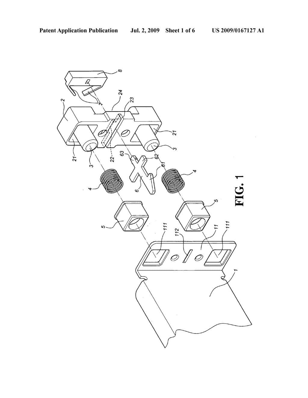 Tool-less mounting slide bracket - diagram, schematic, and image 02