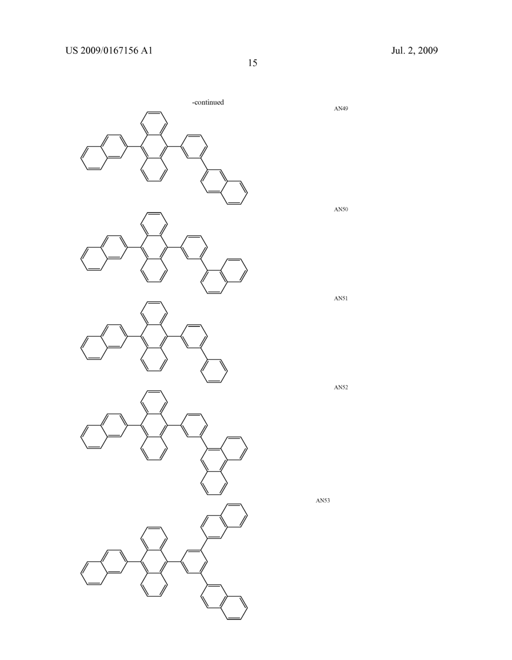 ORGANIC ELECTROLUMINESCENCE DEVICE - diagram, schematic, and image 16