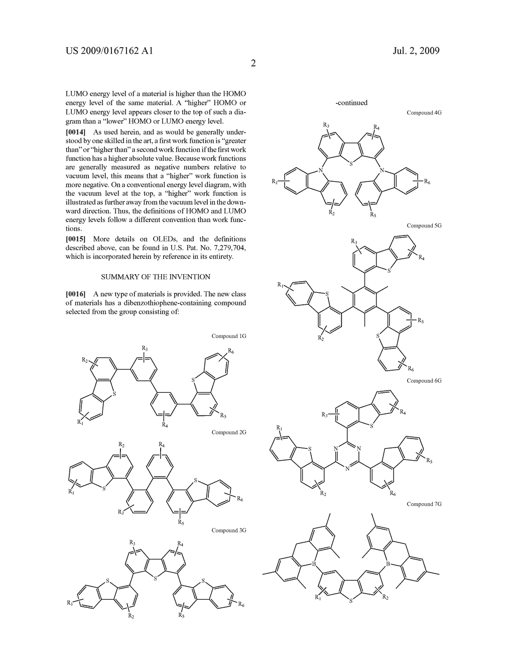 DIBENZOTHIOPHENE-CONTAINING MATERIALS IN PHOSPHORESCENT LIGHT EMITTING DIODES - diagram, schematic, and image 17