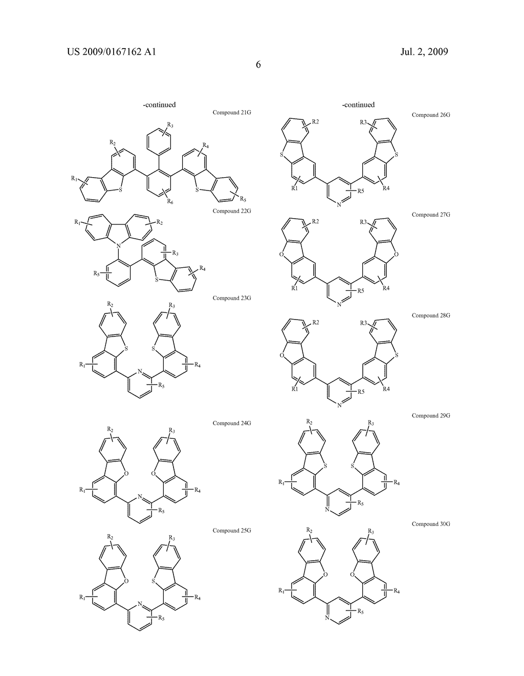 DIBENZOTHIOPHENE-CONTAINING MATERIALS IN PHOSPHORESCENT LIGHT EMITTING DIODES - diagram, schematic, and image 21