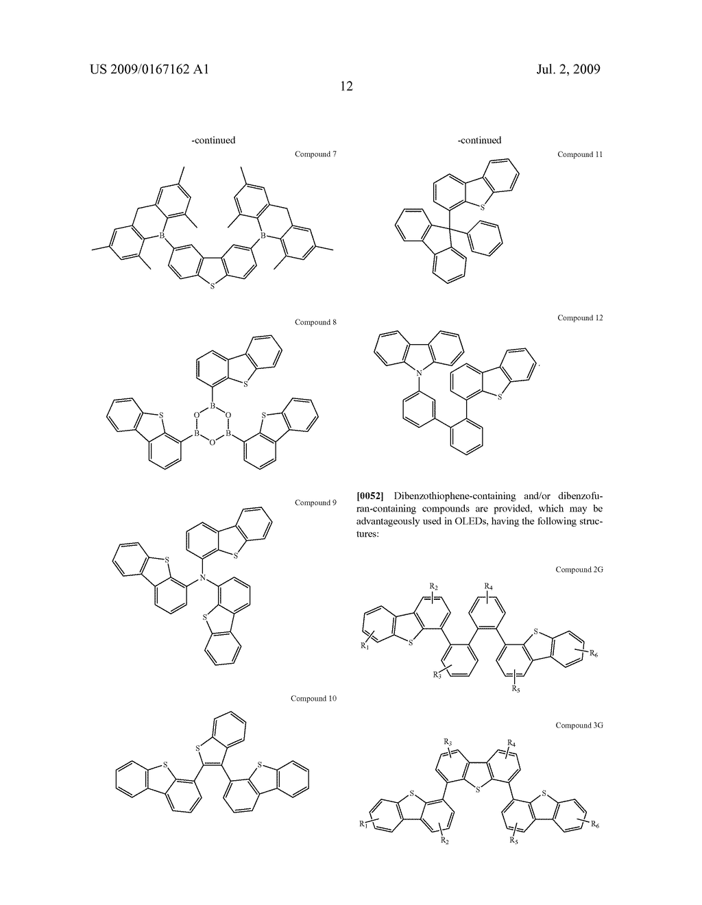 DIBENZOTHIOPHENE-CONTAINING MATERIALS IN PHOSPHORESCENT LIGHT EMITTING DIODES - diagram, schematic, and image 27