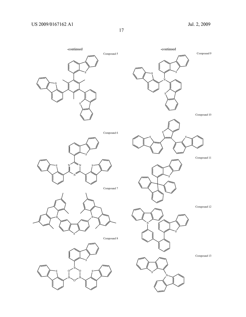 DIBENZOTHIOPHENE-CONTAINING MATERIALS IN PHOSPHORESCENT LIGHT EMITTING DIODES - diagram, schematic, and image 32